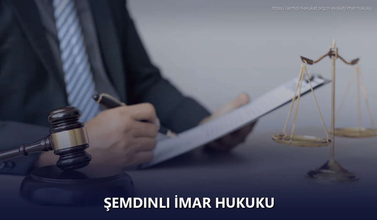 Şemdinli İmar Hukuku